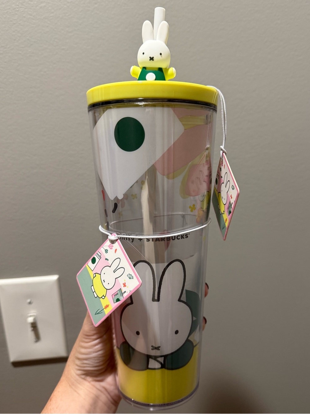 Miffy + Starbucks tumbler brand new with tags
